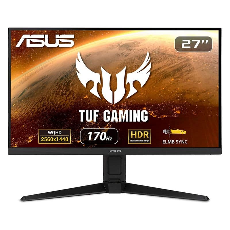 ASUS TUF Gaming VG27AQL1A - 27in WQHD (2560x1440), IPS,170Hz (above 144Hz), 1ms (MPRT), HDR