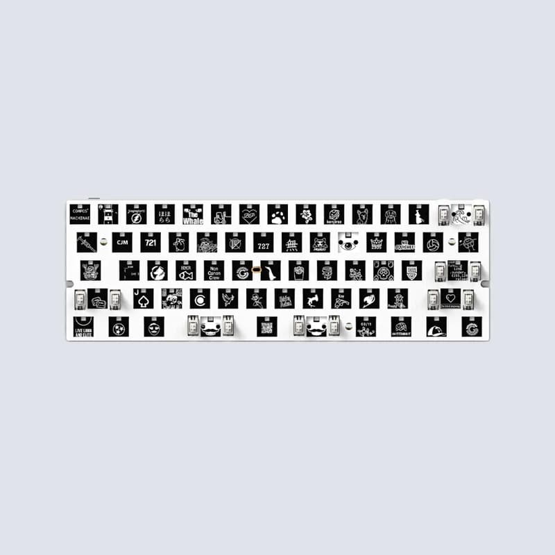 Wooting 60HE v2 Module Split-spacebar Layout